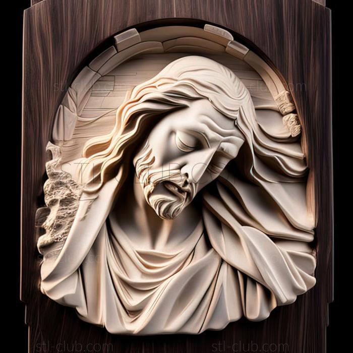 3D model st jesus (STL)